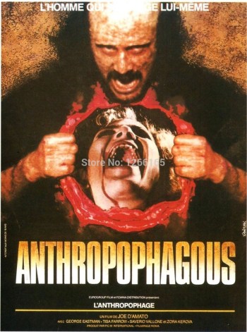 ANTHROPOPHAGUS-font-b-Movie-b-font-Poster-1980-Horror-font-b-Gore-b-font-Print-Silk