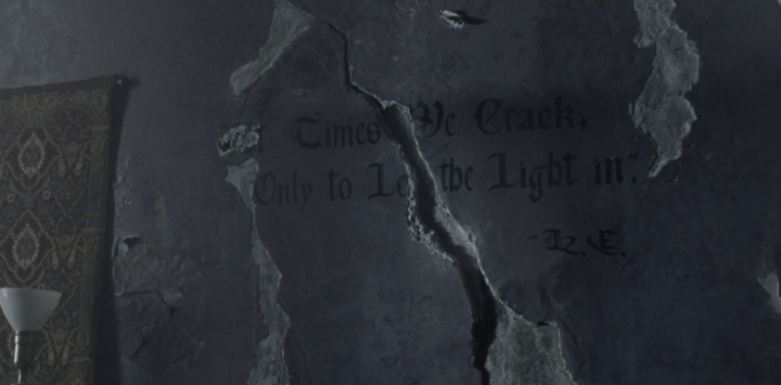 Father Son Holy Gore - The Walking Dead - Bible Wall Cracked