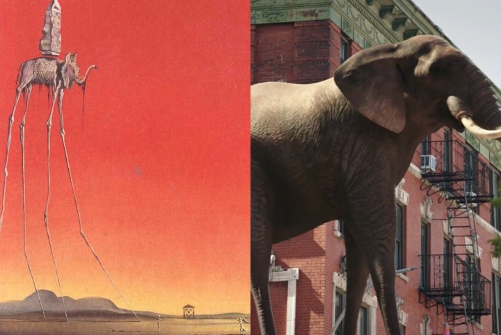 Father Son Holy Gore: Happy!'s Dali Homage