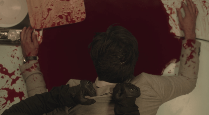 Father Son Holy Gore - Slasher - Bloody Blender Face