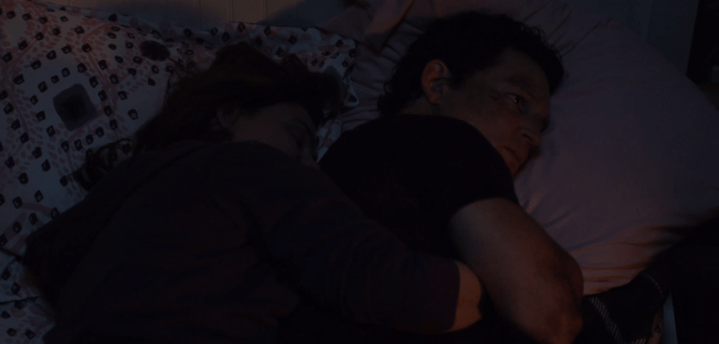 Father Son Holy Gore - Animal Kingdom - Emily Deschanel and Shawn Hatosy