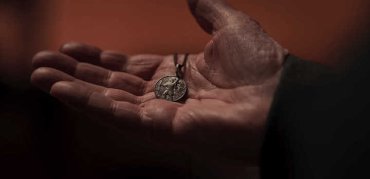 Father Son Holy Gore - Dark - Noah's 1921 Saint Christopher Necklace