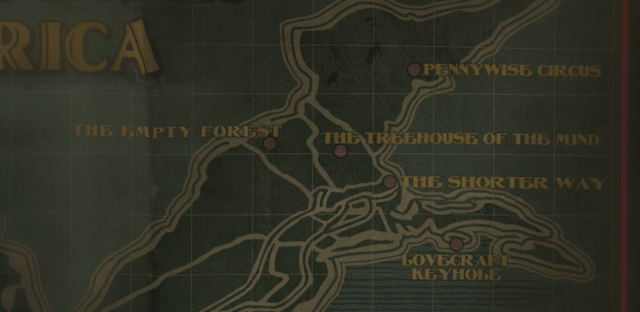 Father Son Holy Gore - NOS4A2 - Joe Hill's Map of America