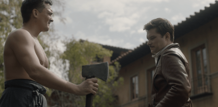 Father Son Holy Gore - Strange Angel - Rupert Friend and Jack Reynor