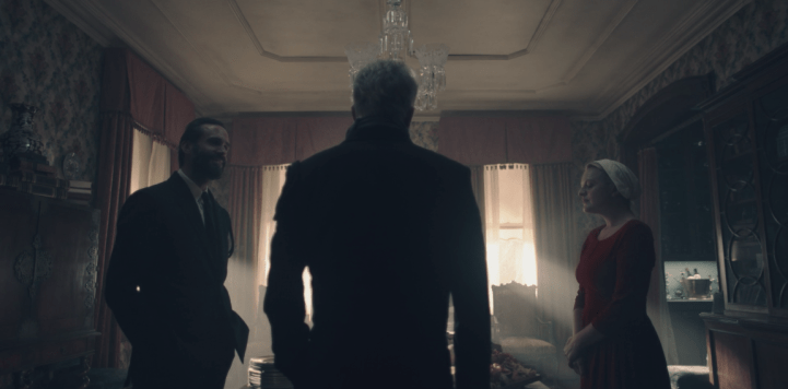 Father Son Holy Gore - The Handmaid's Tale - Joseph Fiennes and Elisabeth Moss