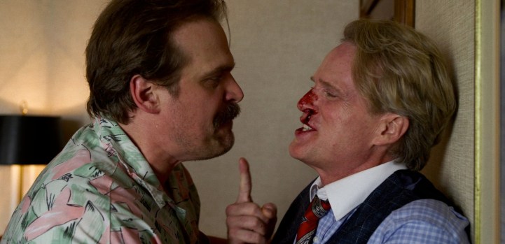 Father Son Holy Gore - Stranger Things - David Harbour and Cary Elwes