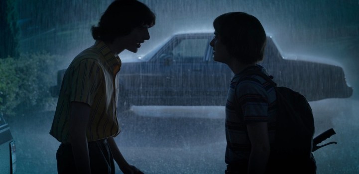 Father Son Holy Gore - Stranger Things - Finn Wolfhard and Noah Schnapp