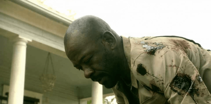 Father Son Holy Gore - Fear the Walking Dead - Morgan Stuck on a Mine