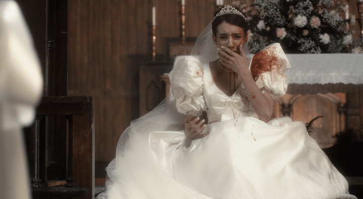 Father Son Holy Gore - American Horror Story 1984 - Emma Roberts as Brooke Thompson