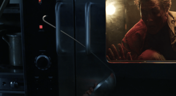 Father Son Holy Gore - American Horror Story 1984 - Xavier Stuck in the Oven