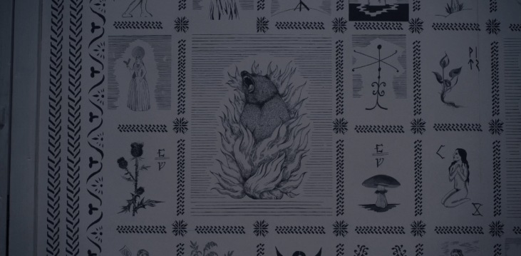 Father Son Holy Gore - Midsommar - Bear Painting 2