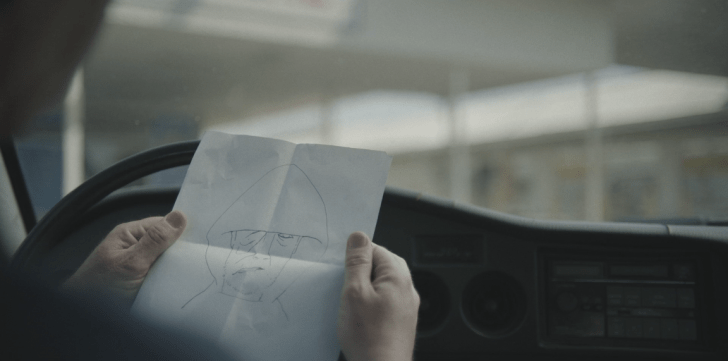 Father Son Holy Gore - The Outsider - Sagging Face Drawing