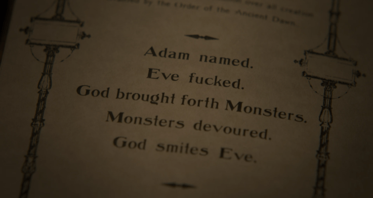 Father Son Holy Gore - Lovecraft Country - God Smites Eve