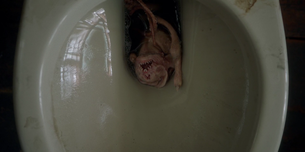 Father Son Holy Gore - Amulet - Dead Bat in Toilet