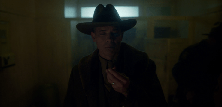 Father Son Holy Gore - Fargo - Timothy Olyphant as Deafy Wickware