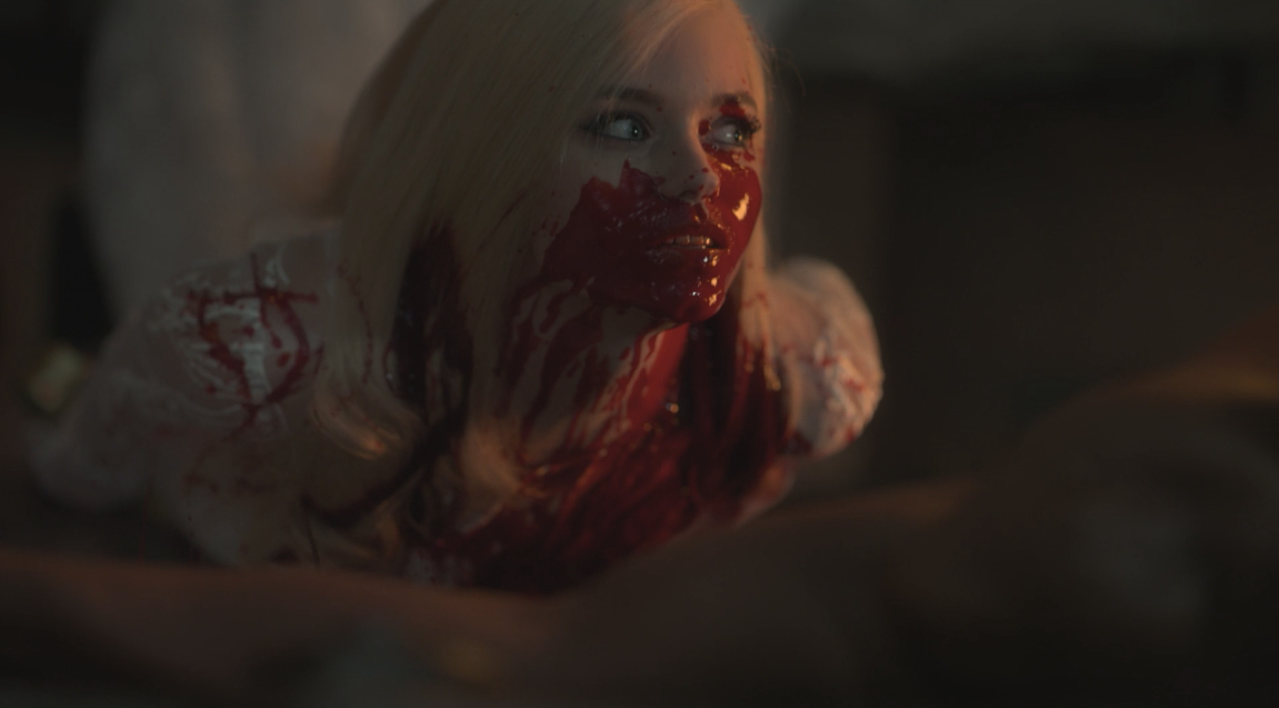 Father Son Holy Gore - Lovecraft Country - Christina Drinks Atticus's Blood