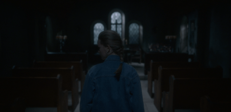 Father Son Holy Gore - The Haunting of Bly Manor - Dani in the Church (1)