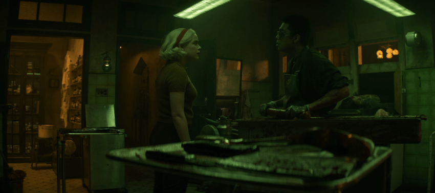 Father Son Holy Gore - Chilling Adventures of Sabrina - Morningstar and Ambrose in the Green Room