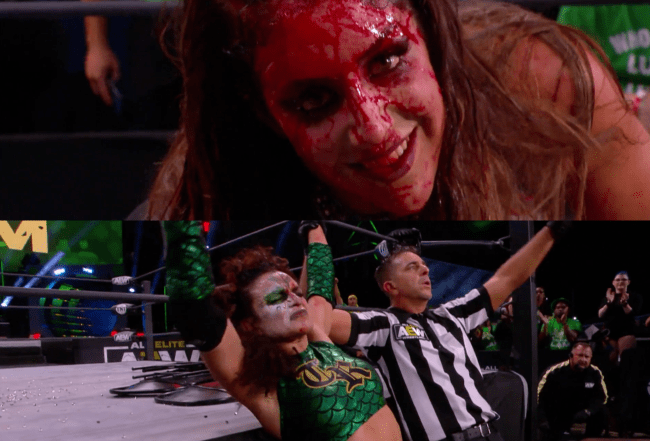 Britt v Thunder Rosa - Lights Out