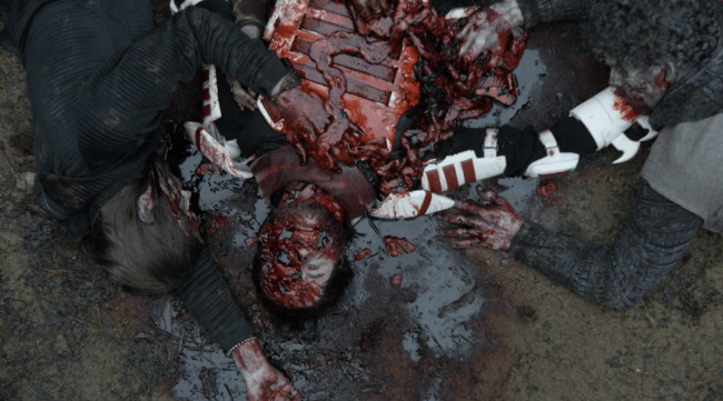 Father Son Holy Gore - The Walking Dead - Dead Commonwealth Soldier and Zombies