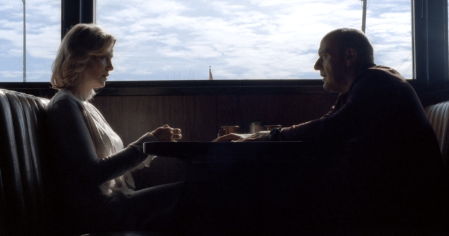 Father Son Holy Gore - Breaking Bad - Skyler and Hank at Diner