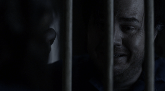 Father Son Holy Gore - The Walking Dead - Eugene Behind Bars