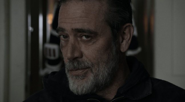 Father Son Holy Gore - The Walking Dead Season 11 - Negan in Warden's Office