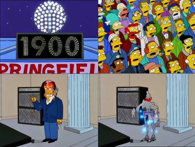 Simpsons New Year