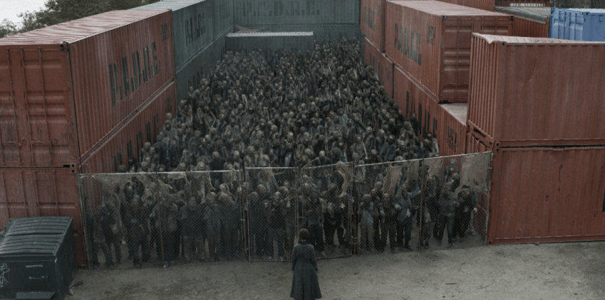 Father Son Holy Gore - Fear the Walking Dead Season 8 - Zombie Shipyard