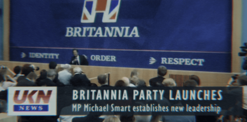 Father Son Holy Gore - Black Mirror Season 6 - Smart's Britannia Party