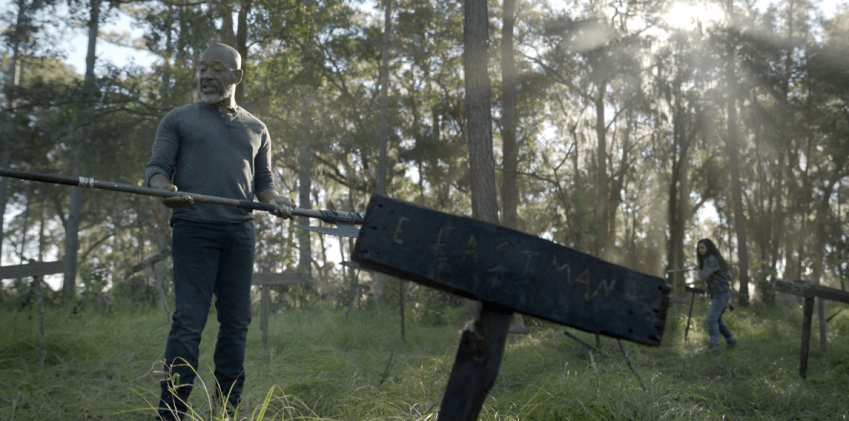 Father Son Holy Gore - Fear the Walking Dead Season 8 - Morgan's Goodbye to Eastman