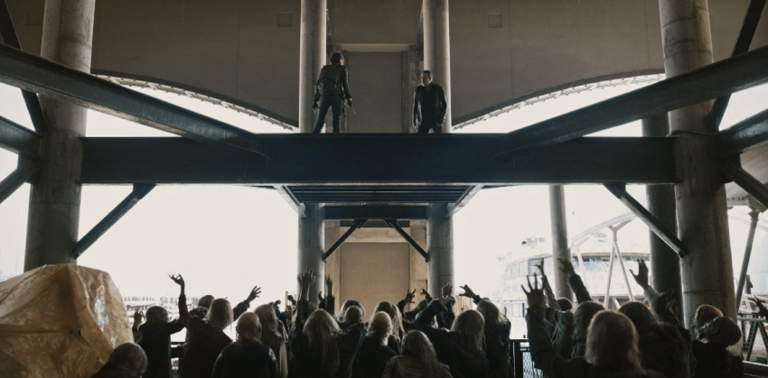 Father Son Holy Gore - The Walking Dead - Dead City - Maggie &amp; Negan Fight