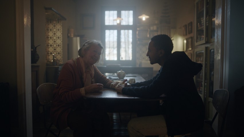 Father Son Holy Gore - Leech - Care Worker Visits Old Woman