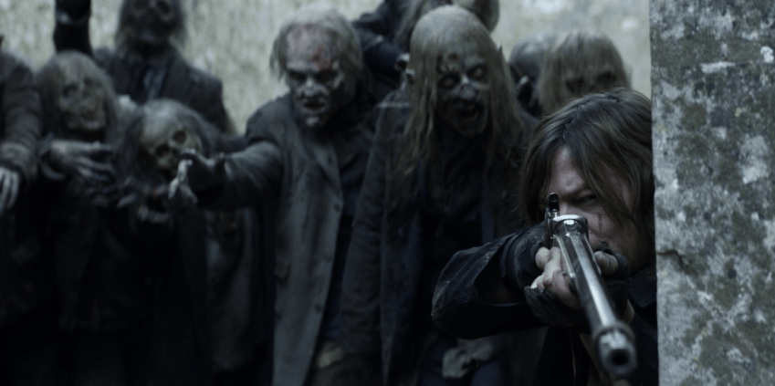 Father Son Holy Gore - The Walking Dead Daryl Dixon - Daryl in Zombie Moat